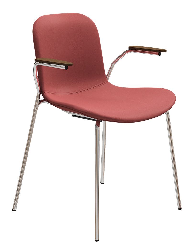 Langue Stack Armchair Chaise à accoudoirs Entièrement rembourrée NORR11