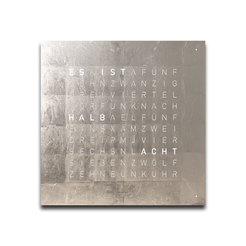 Cache avant pour l'horloge murale Earth 45 QLOCKTWO