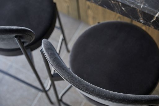 Series 430 Bar Stool Tabouret de bar 75 cm NOIR / REMIX 123 Verpan OFFRE SPECIALE