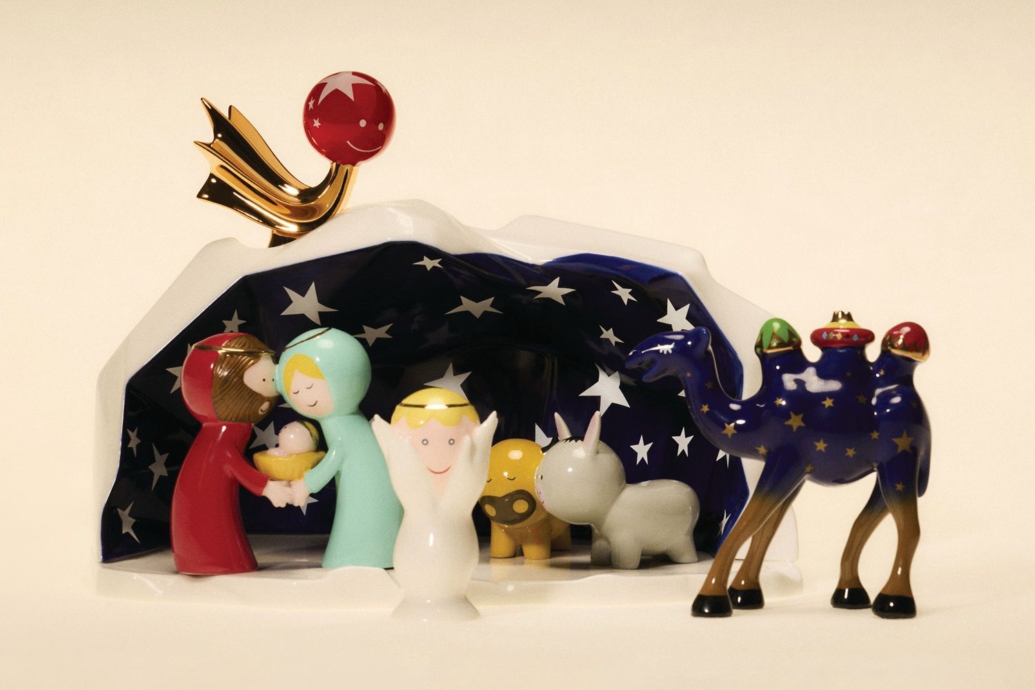 Happy Eternity Baby santos AGJ01SET Alessi