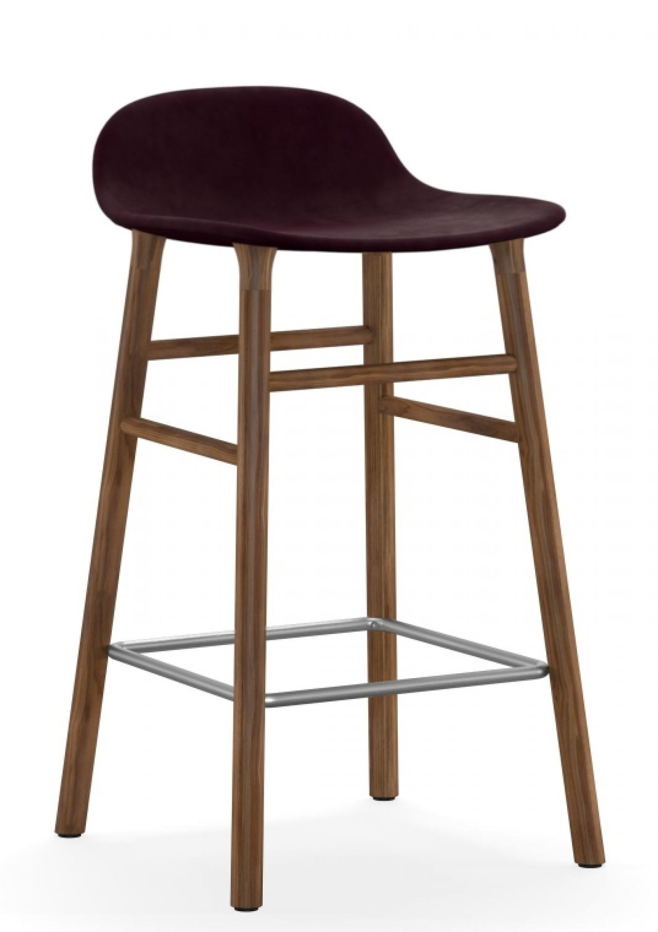 Form Barstool tabouret de bar H 75 cm Chêne Rembourré Normann Copenhagen