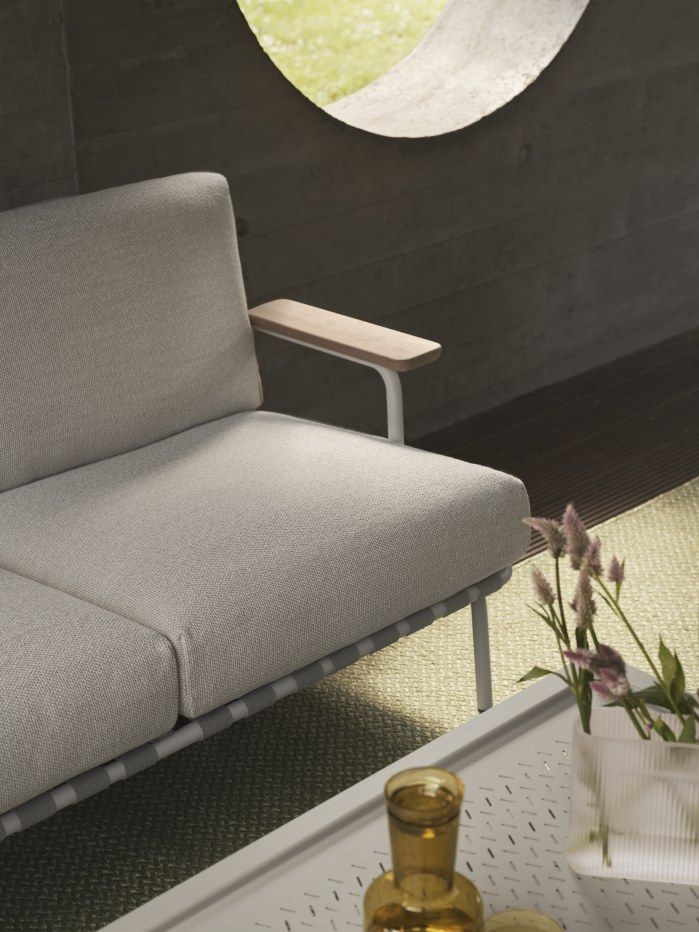 Flow Coffee Table Table basse sur roulettes Intérieur / Extérieur Muuto