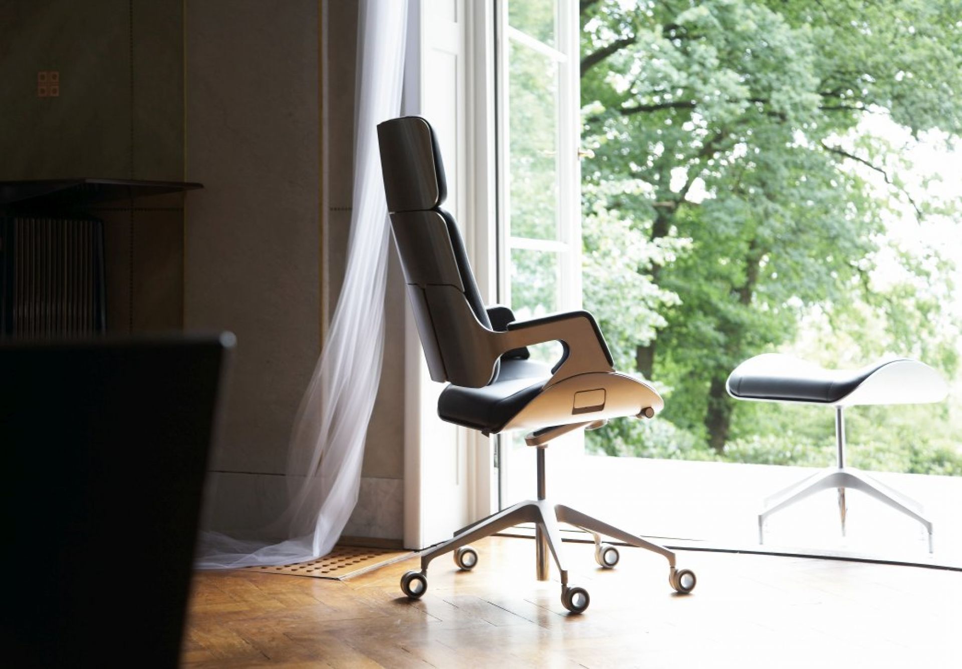 Silver SV11P Chaise de bureau haute Interstuhl