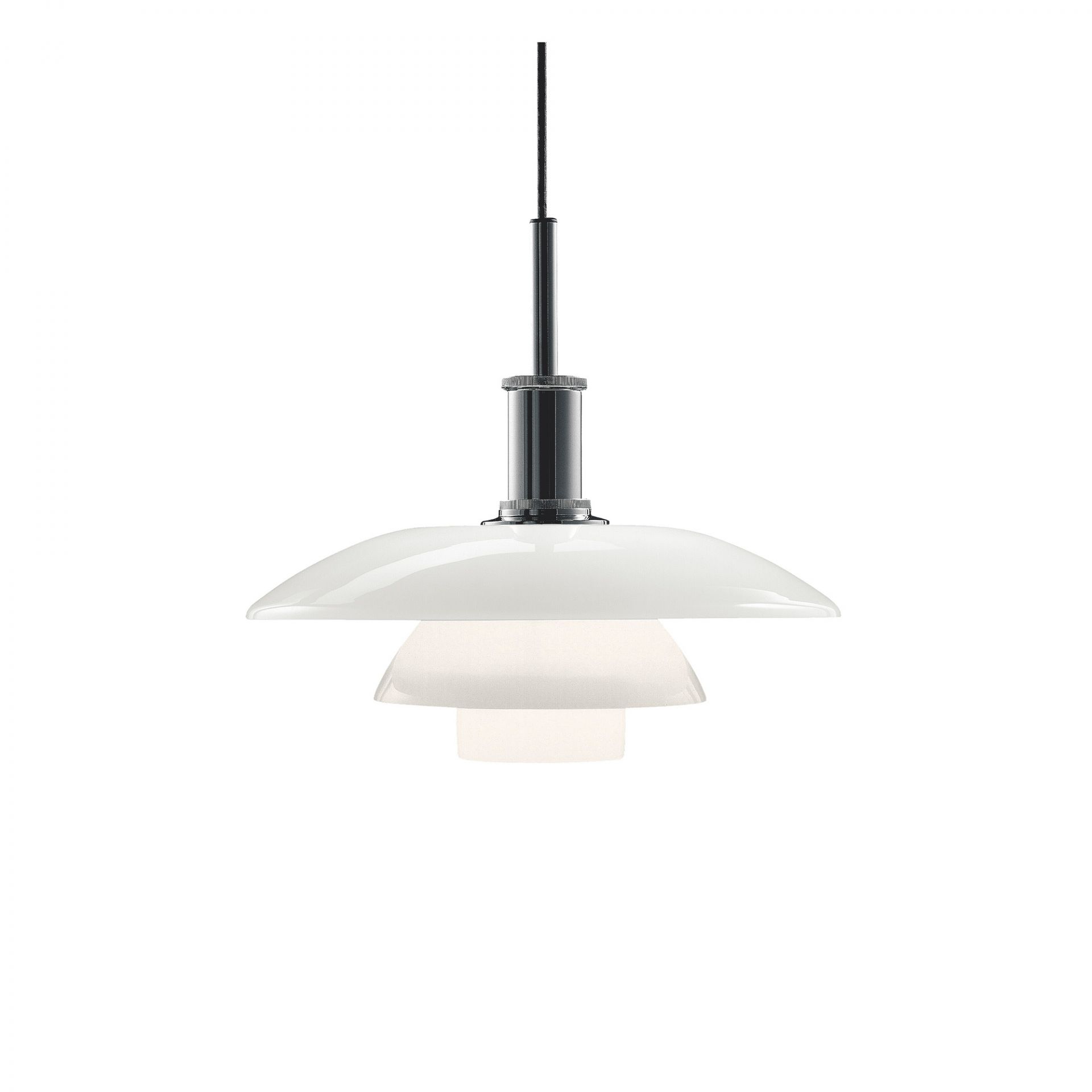 PH 4 1/2 - 4 Glass Pendant lumière pendante Louis Poulsen