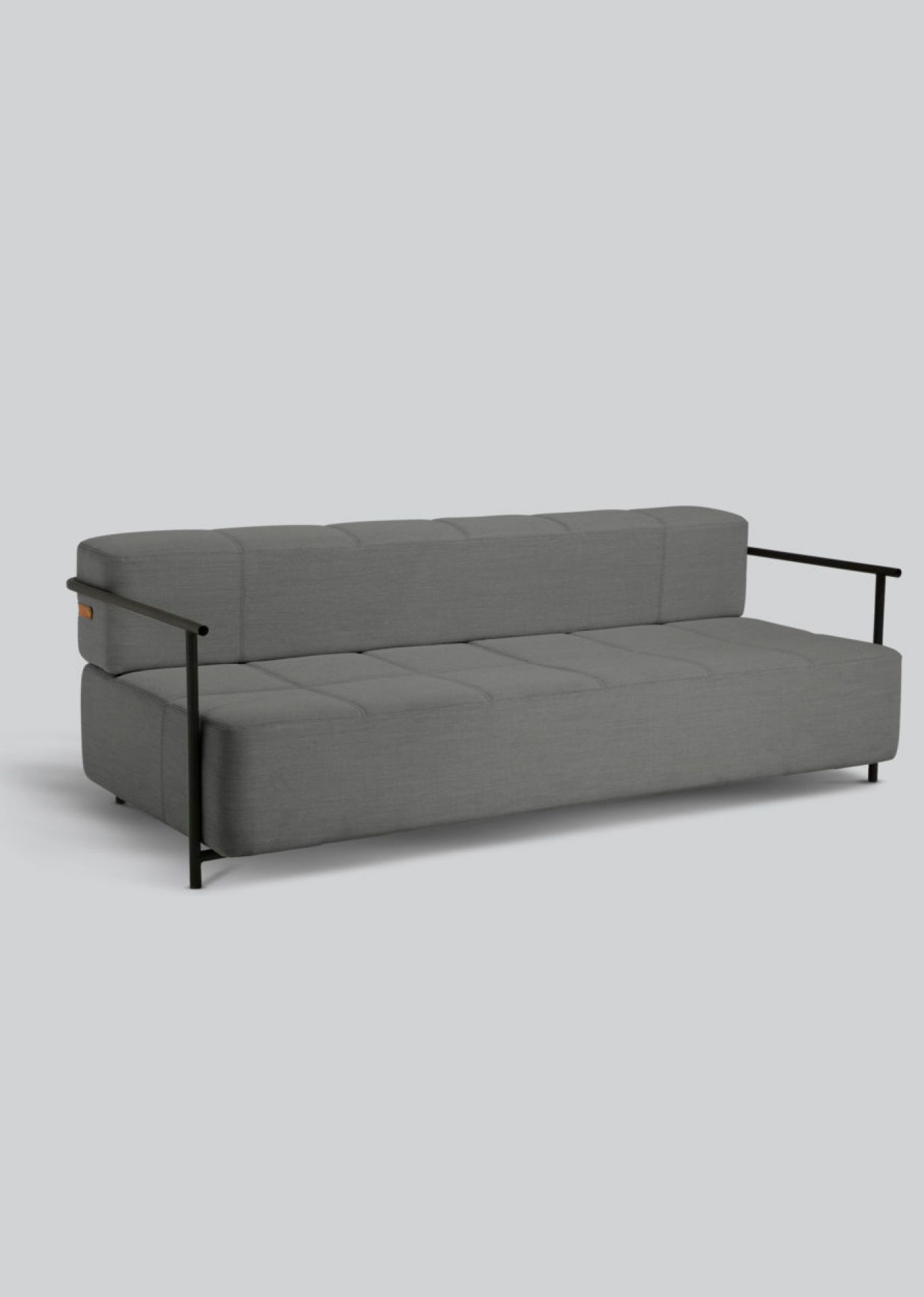 Daybe canapé-lit avec accoudoirs gris Northern