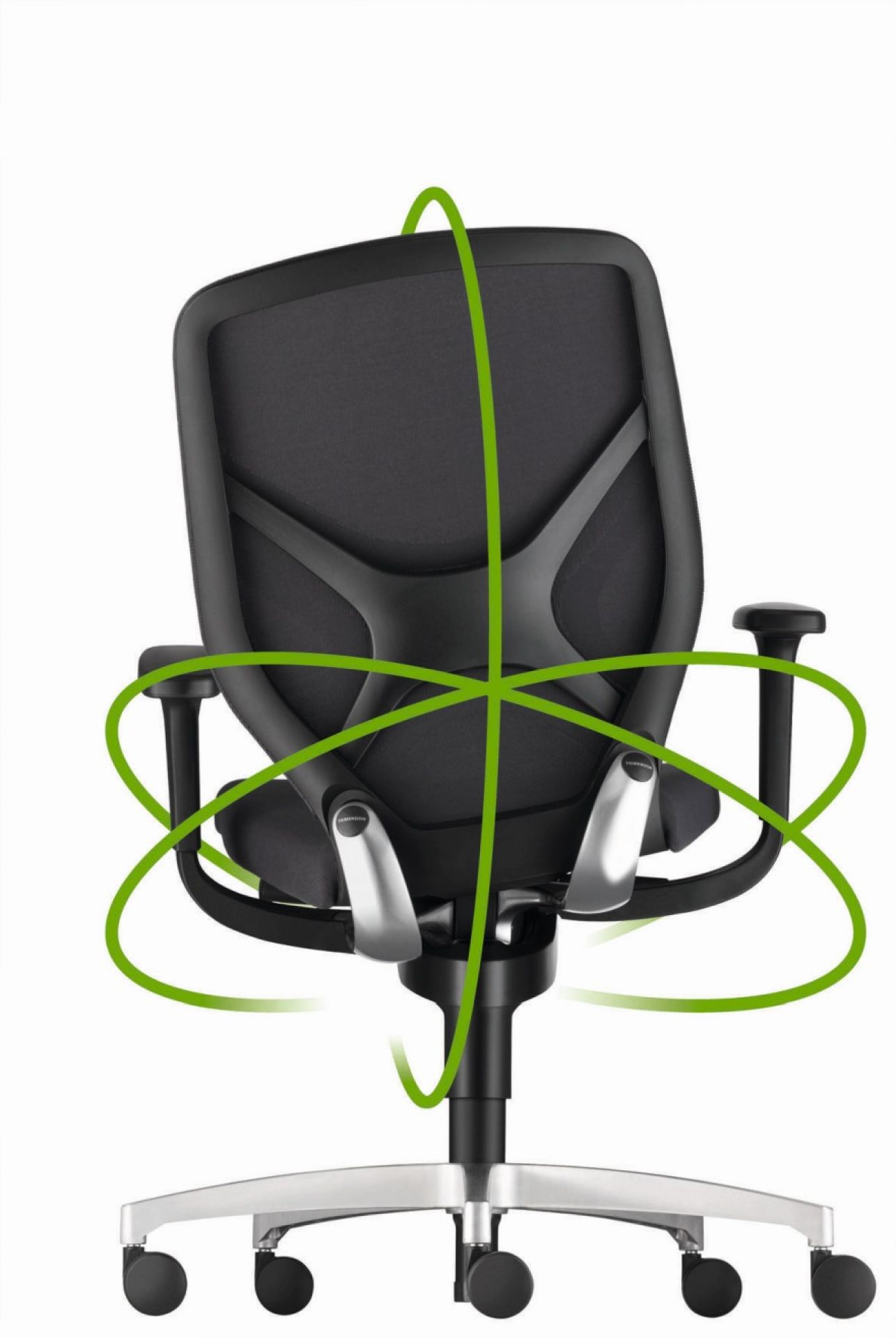 In 184/7 Chaise pivotante de bureau Wilkhahn