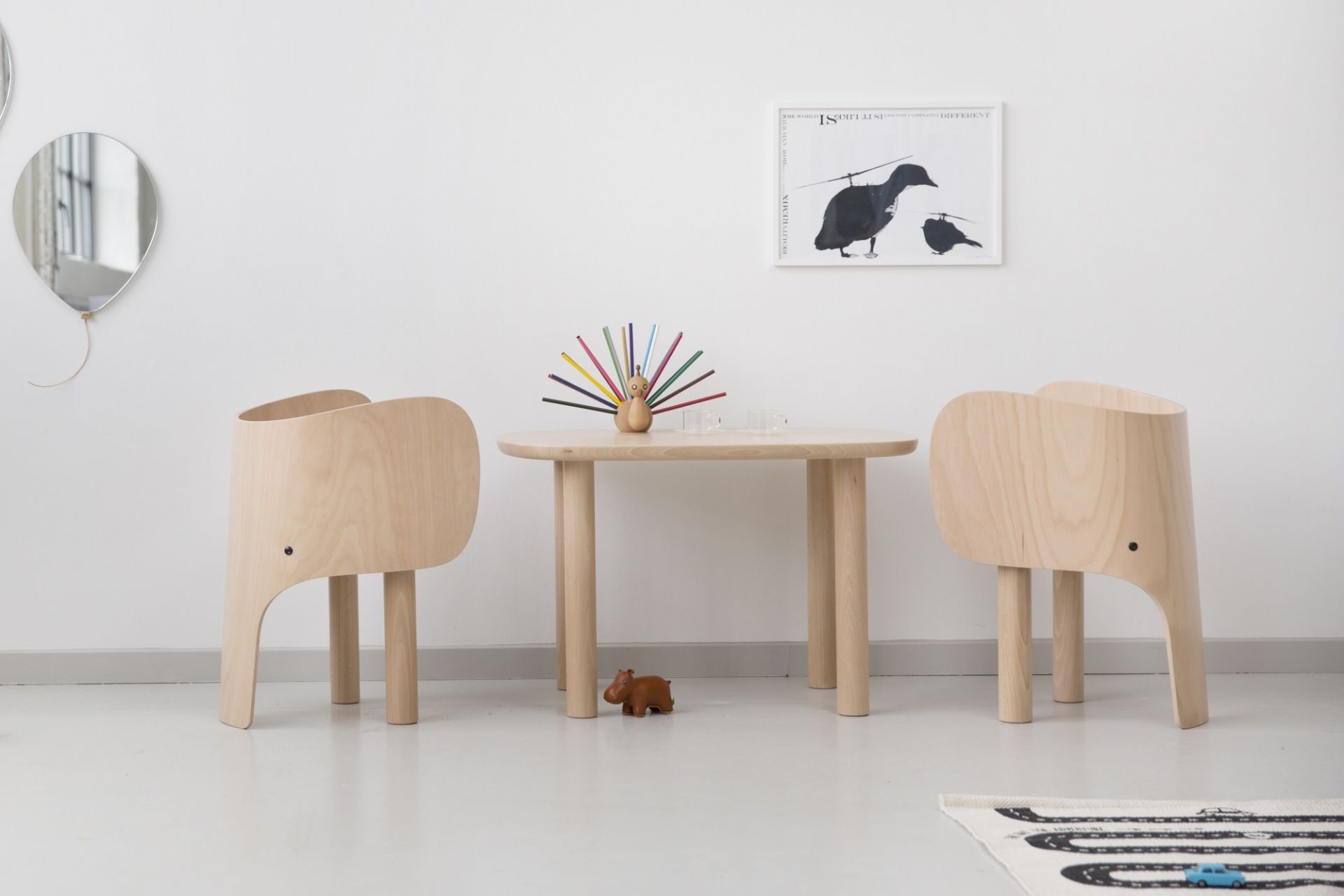 Elephant Table Enfant EO