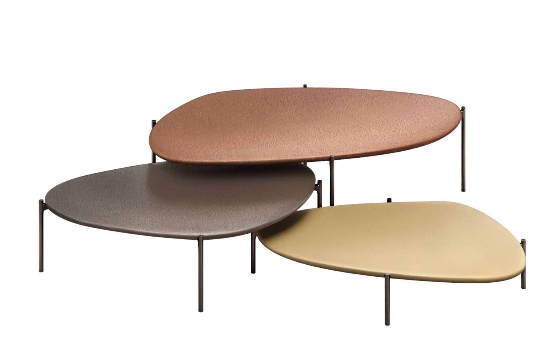 Ishino Metal Table Table d'appoint Walter Knoll