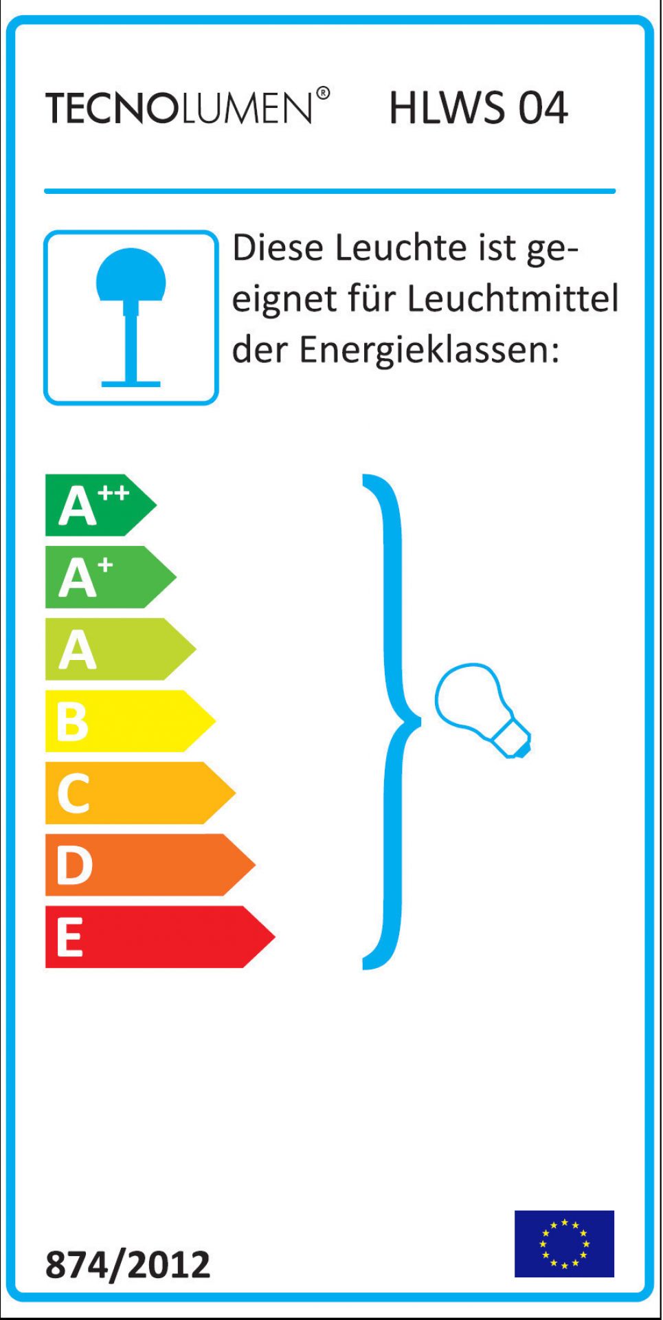 HLWS 04 lampe de suspendue Tecnolumen