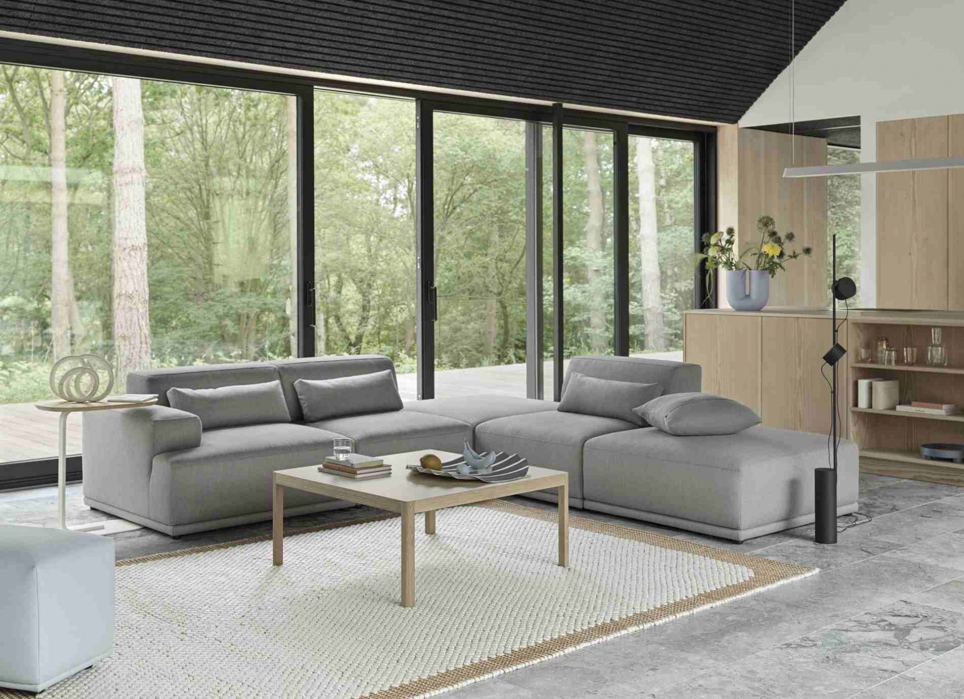 Canapé modulaire Connect Soft Configuration 3 places 3 Muuto