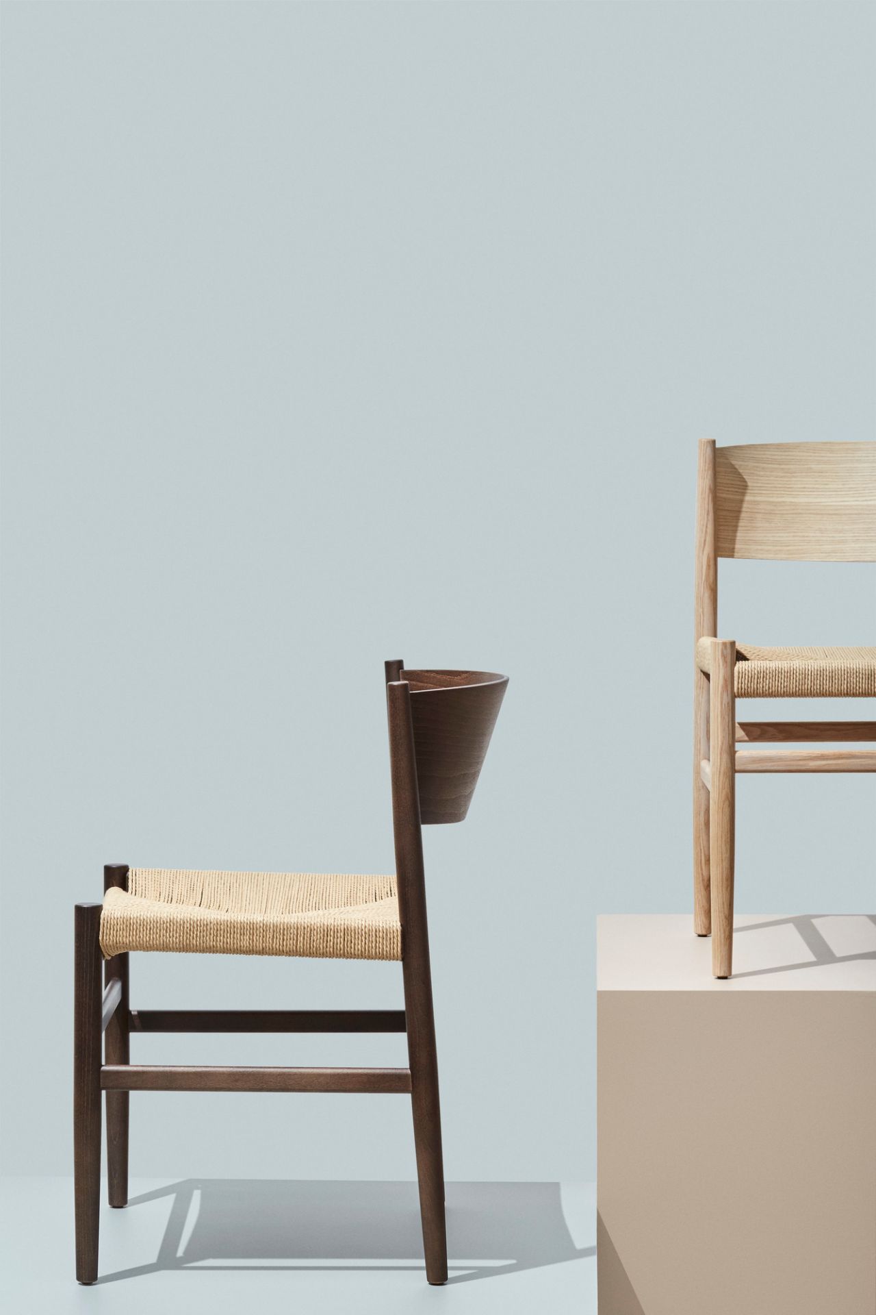 Nestor Chair Chaise sans Accoudoir Mater