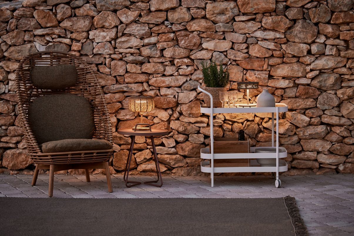Illusion Glow Outdoor Lampe de table petite Cane-Line