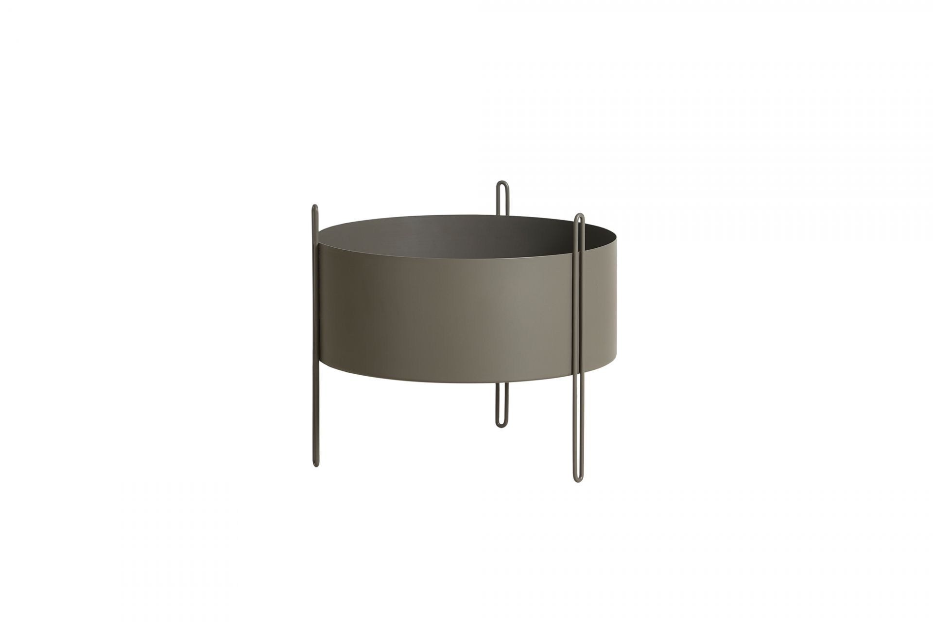 Pidestall Jardinière Moyen Taupe Woud