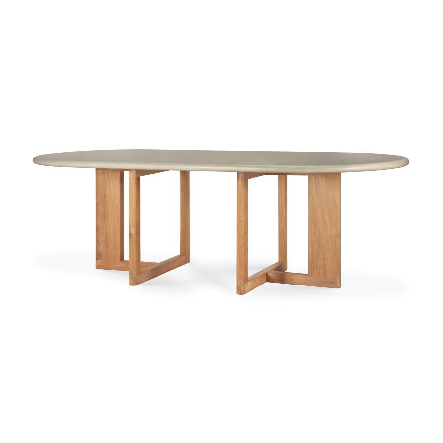 Trestle Table à manger d'extérieur Ethnicraft