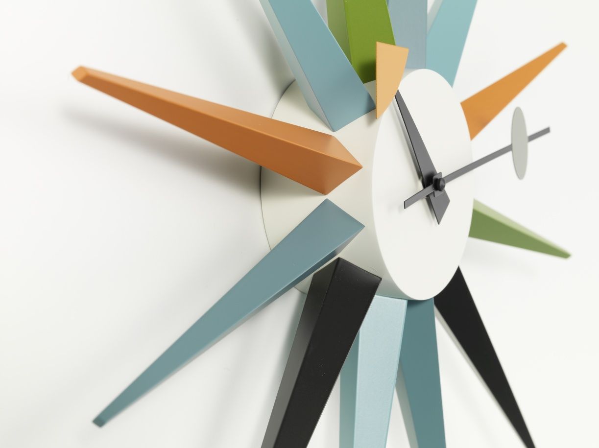 Sunburst Clock Horloge Murale Vitra
