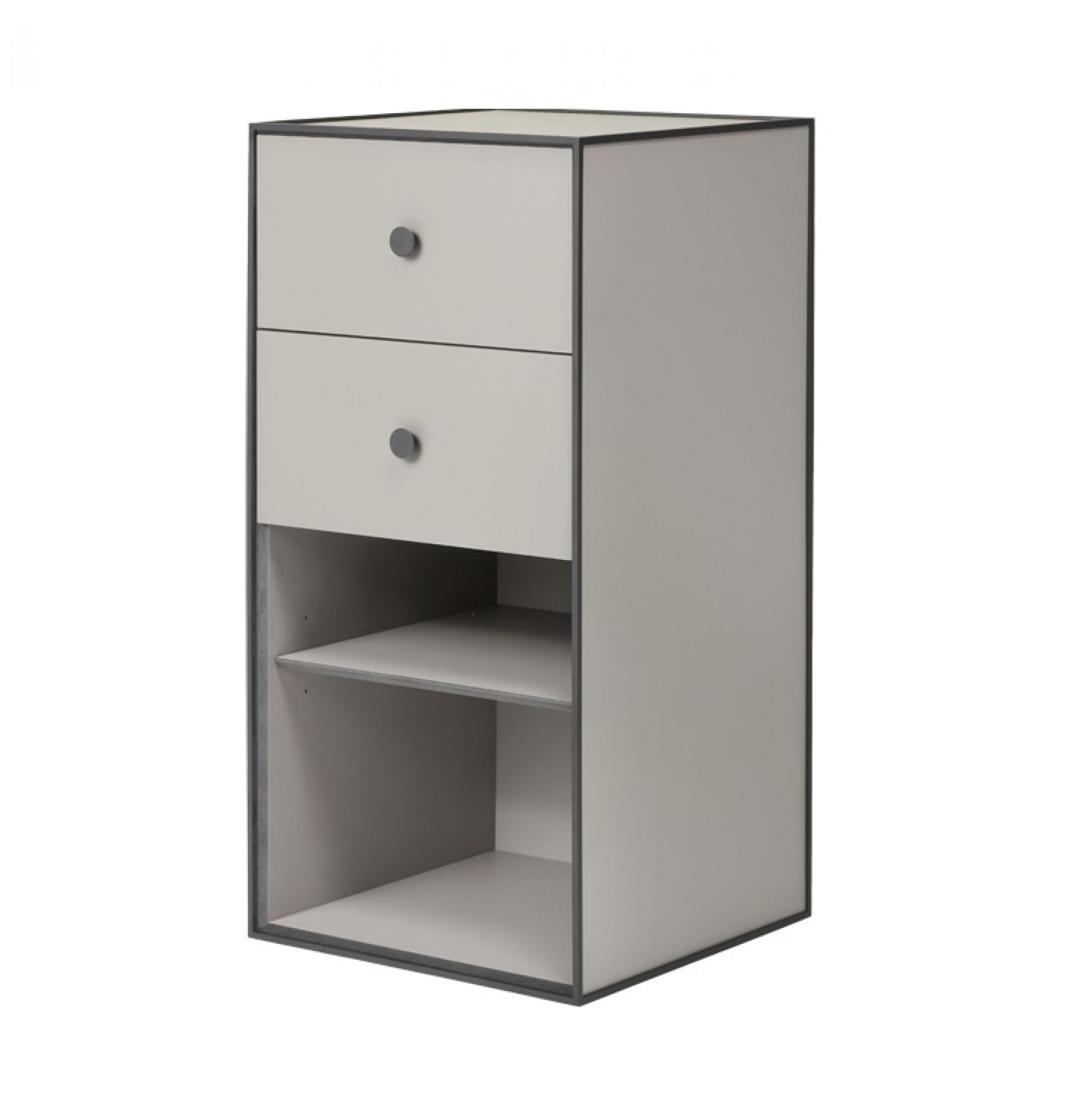 Frame 70 Sideboard Element avec étagère et 2 tiroirs Audo