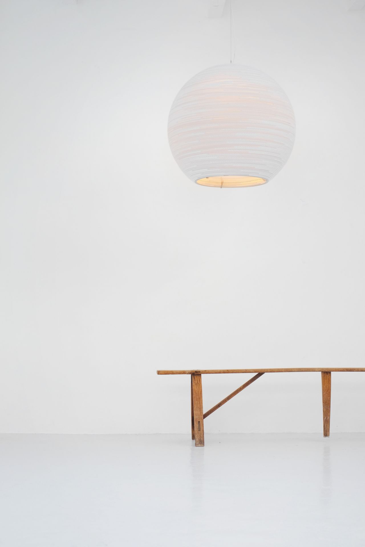 Scraplights Sun 32 Lampe suspendue Blanc Graypants
