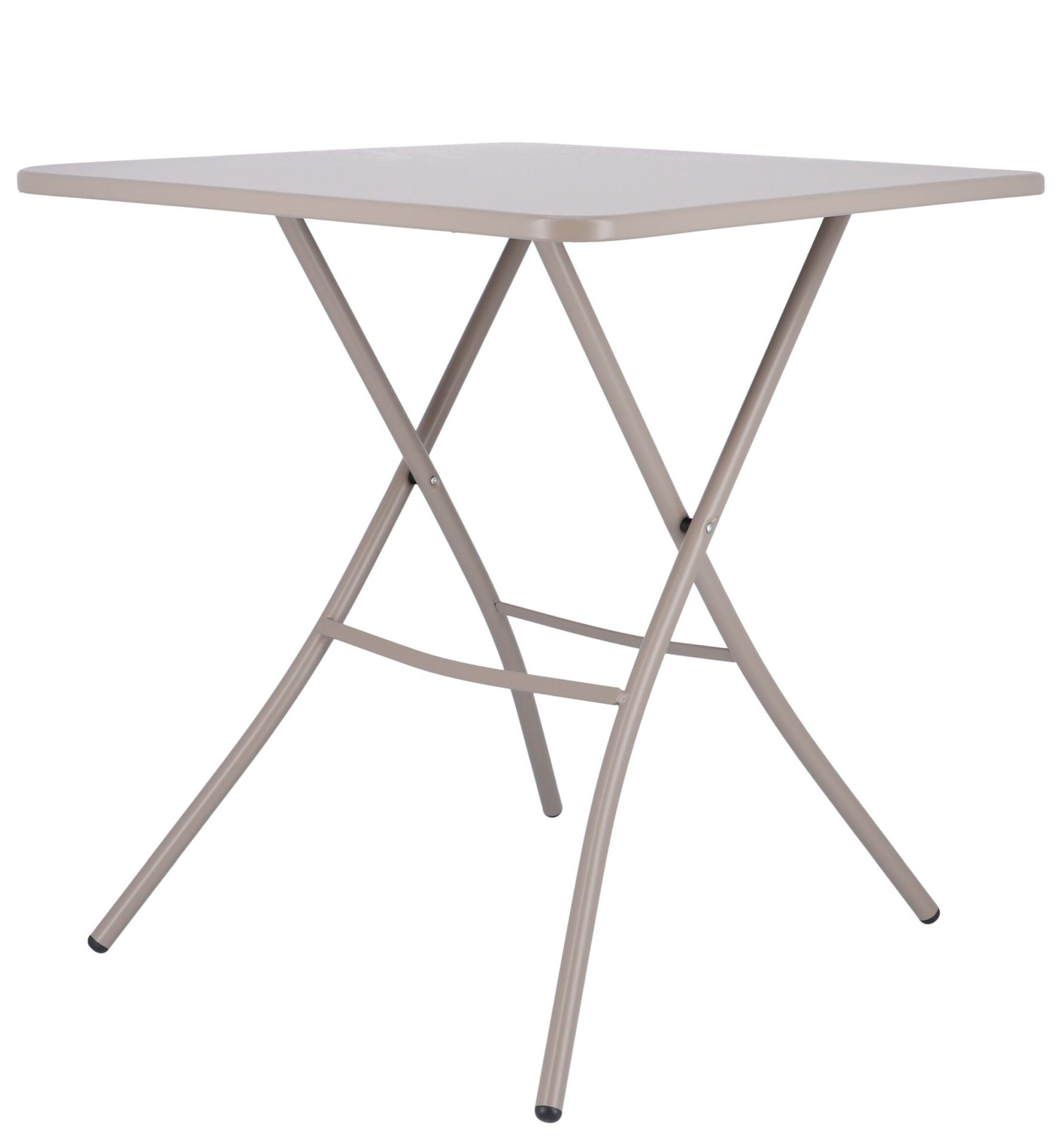 Fiam Sirio table pliante L 67 x P 67 x H 73 cm Outdoor Jan Kurtz Taupe