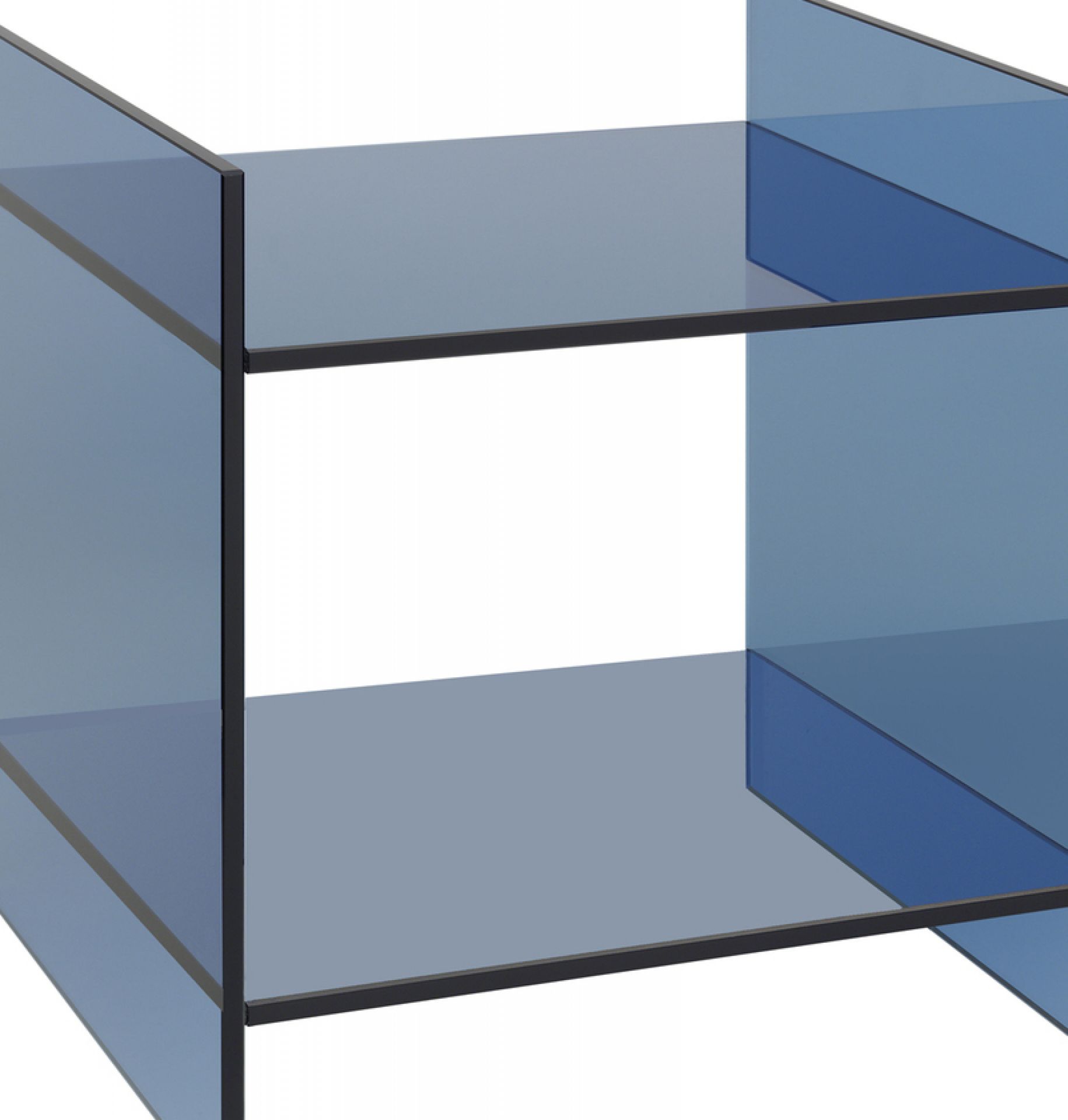 VT 07 Drei table d'appoint bleu foncé e15