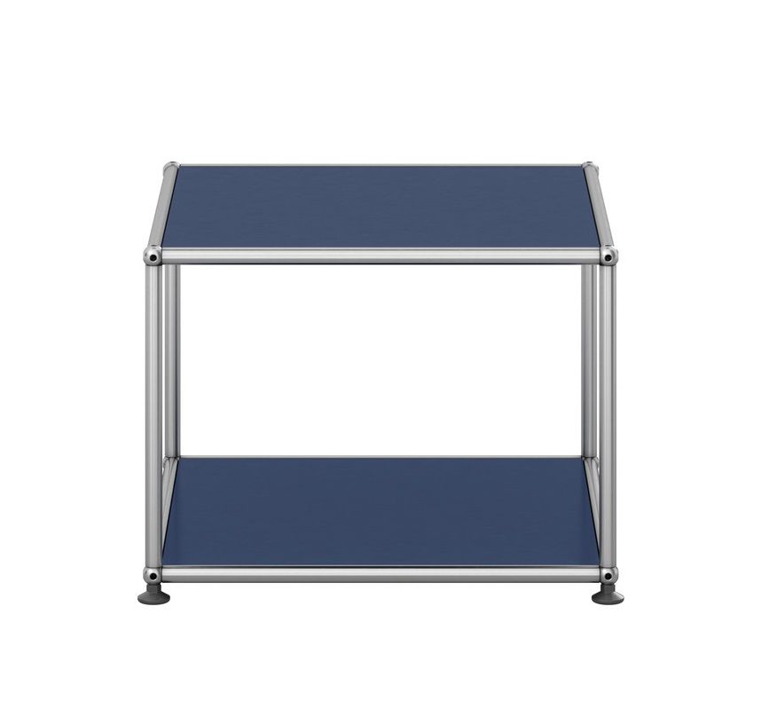 USM Haller meubles latéraux ouverts Bleu acier