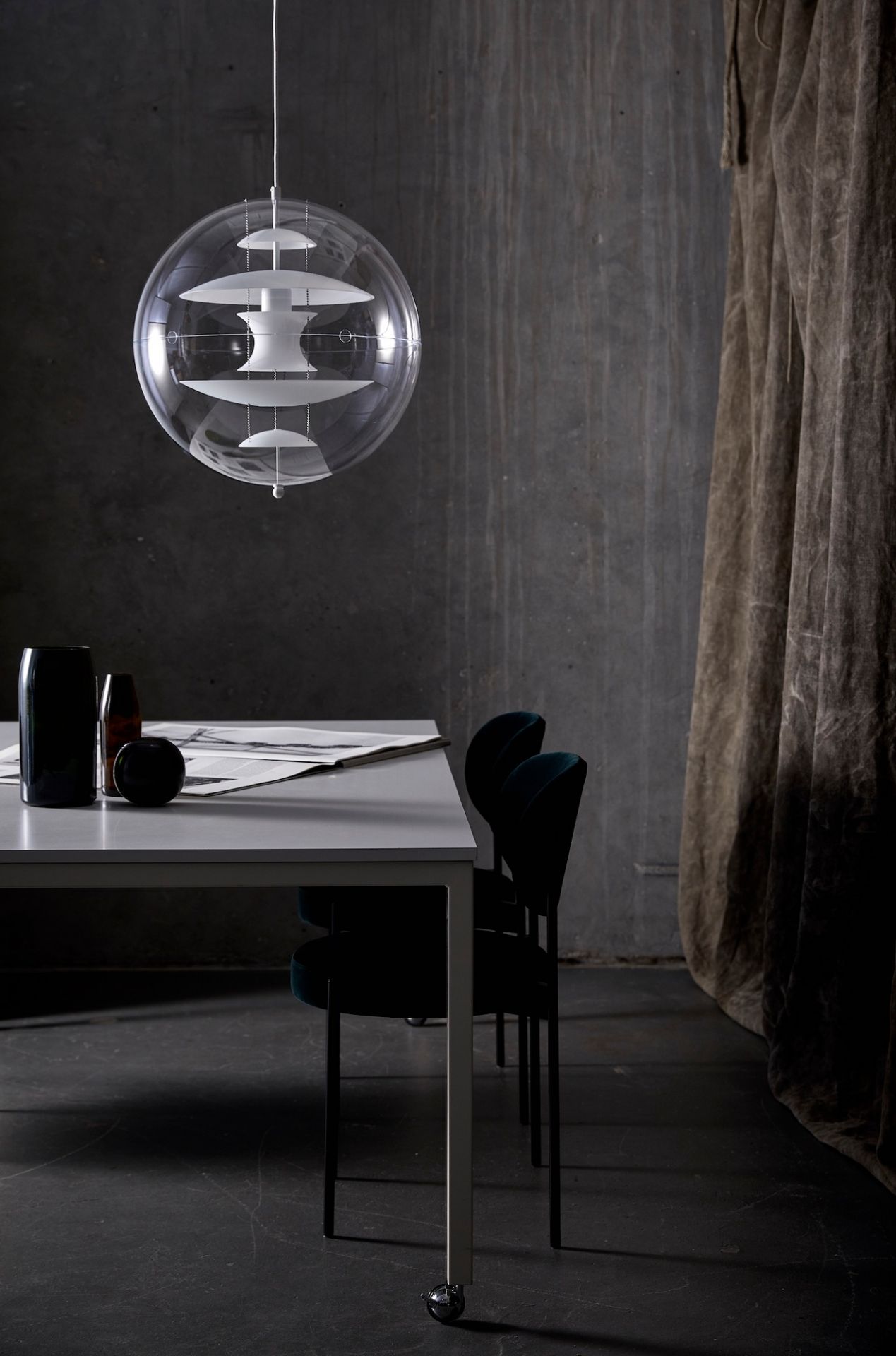 VP Globe Verre Lampe à suspension Verpan