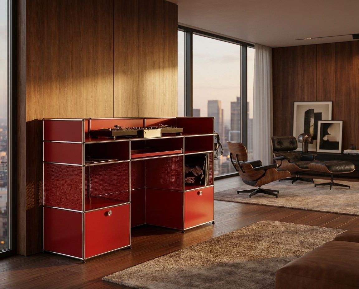 DJ assis-debout Bureau L 175 cm USM Haller