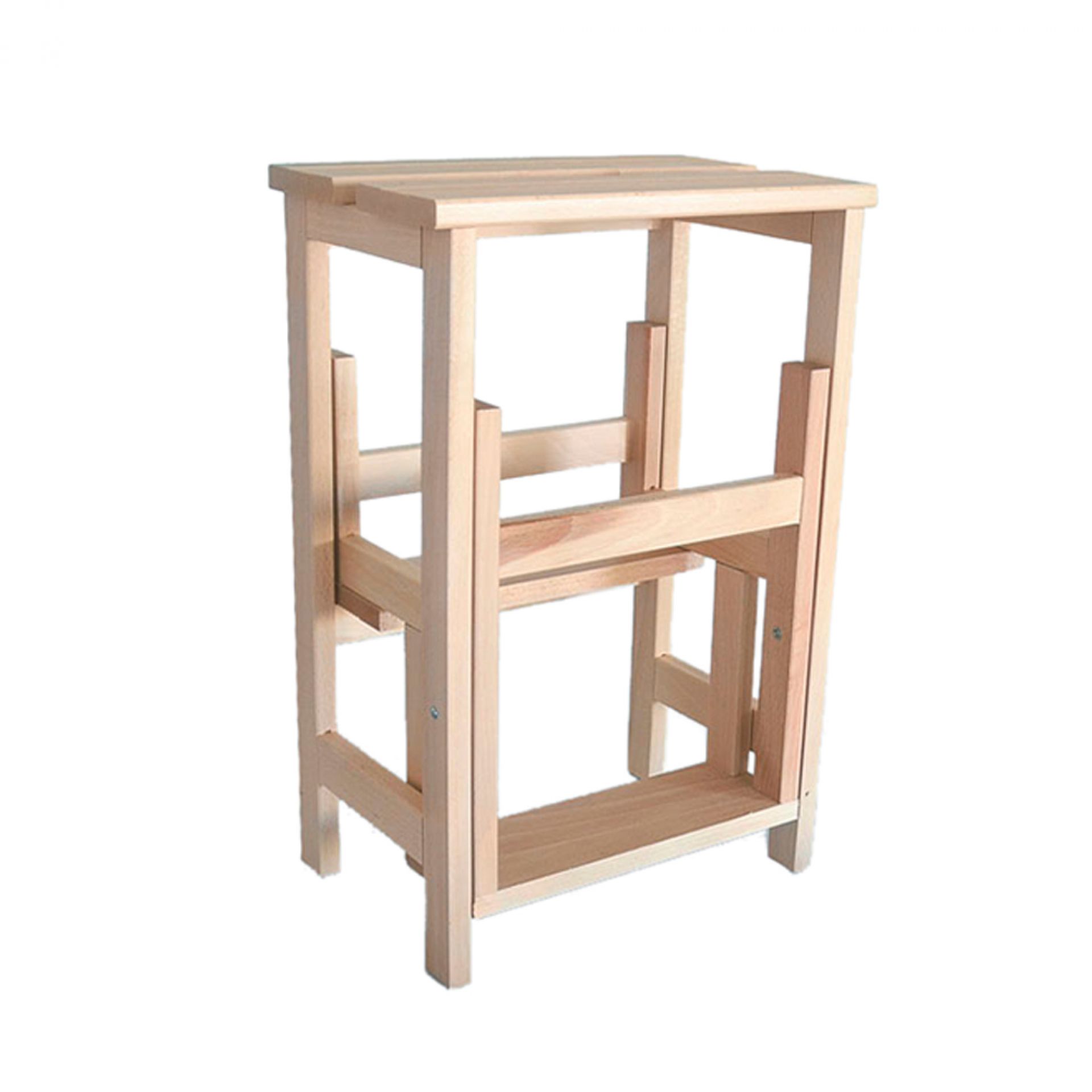 Stool Ladder Beech natural Radius