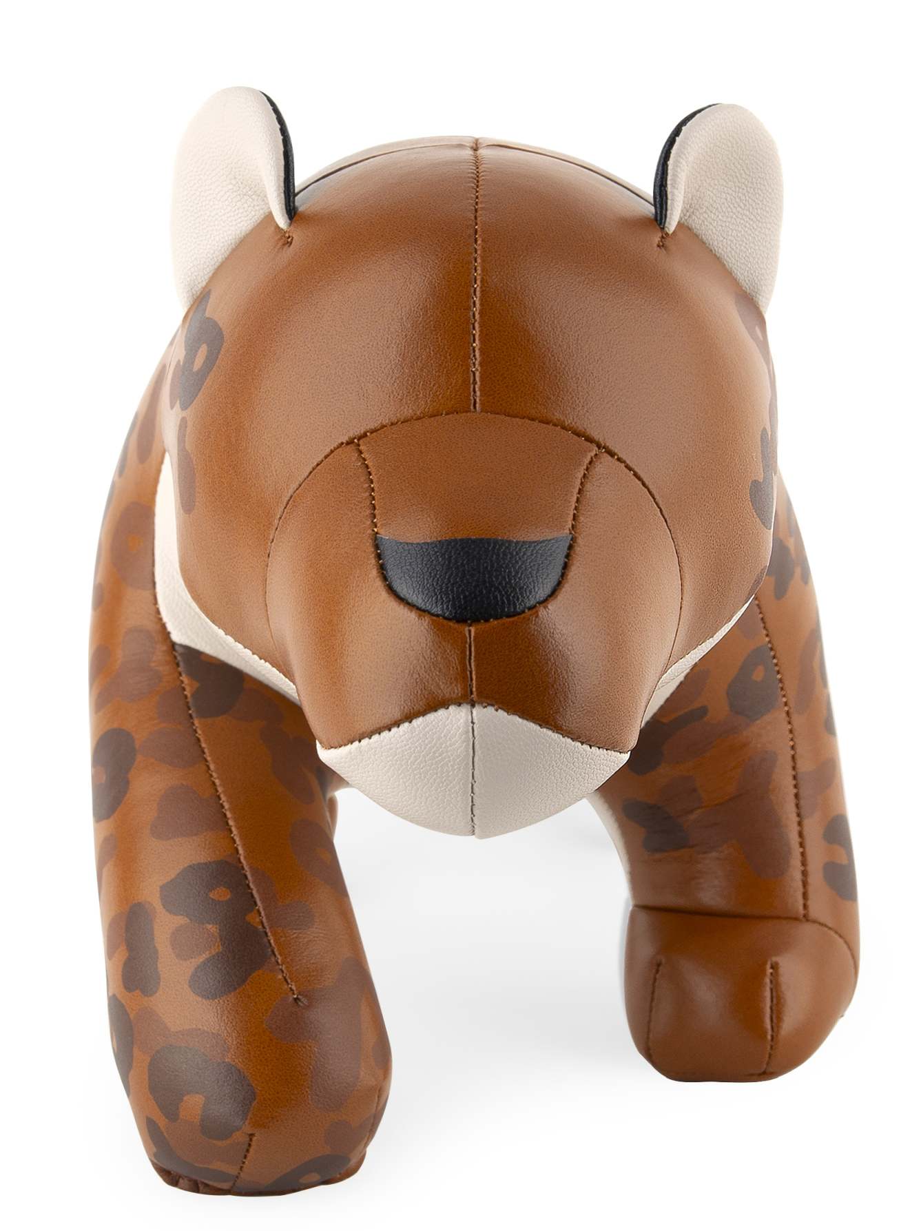 Butoir de porte Leopard Ray Tan/Blanc Züny