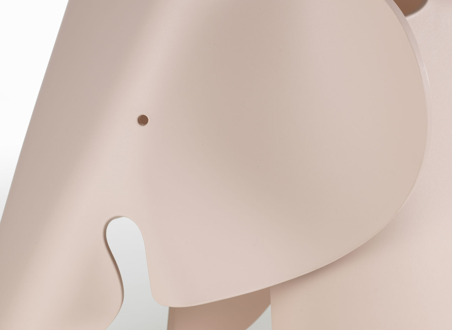 Eames Elephant Tabouret RE Vitra Rose pâle