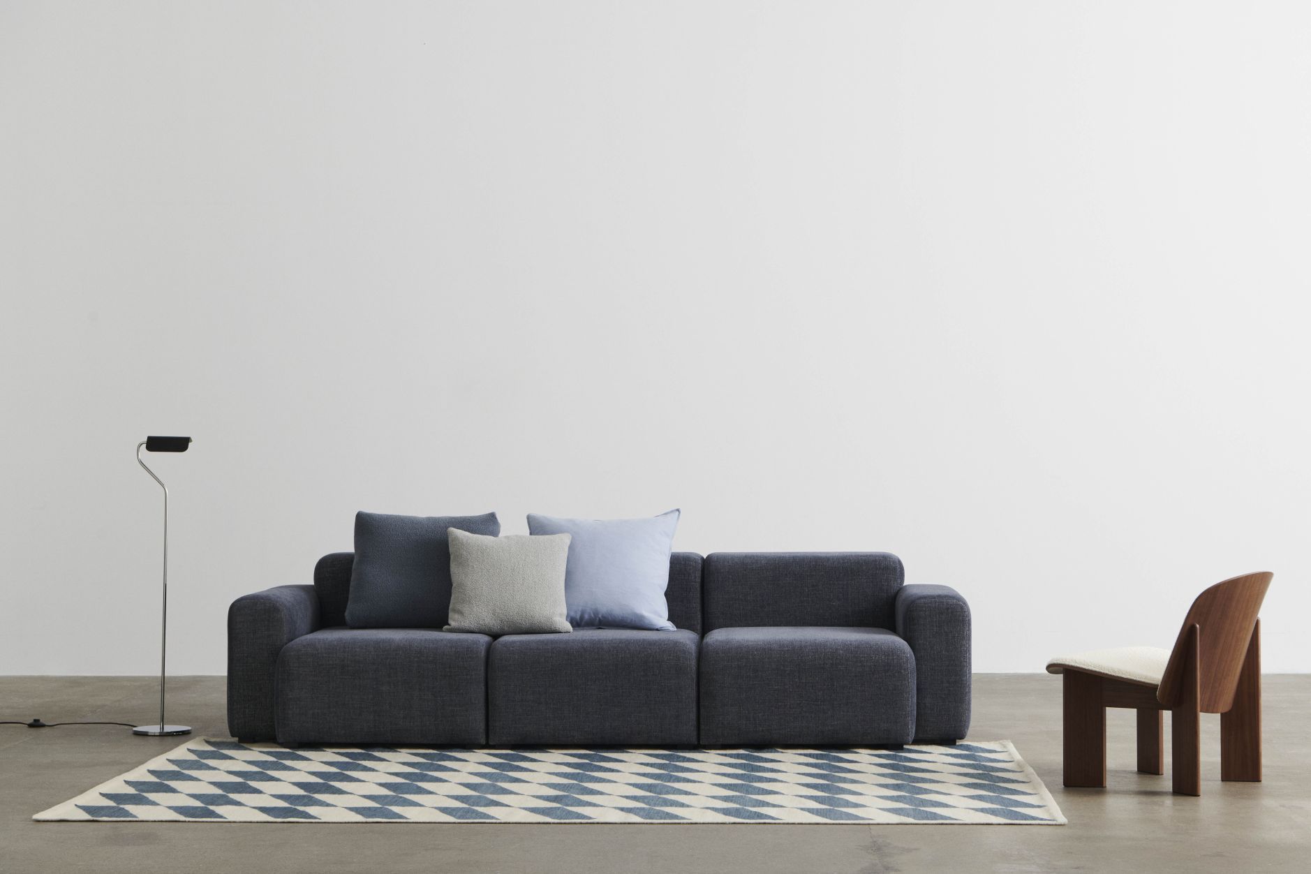 Canapé Mags 3 places Combination 1 Low Armrest Hay