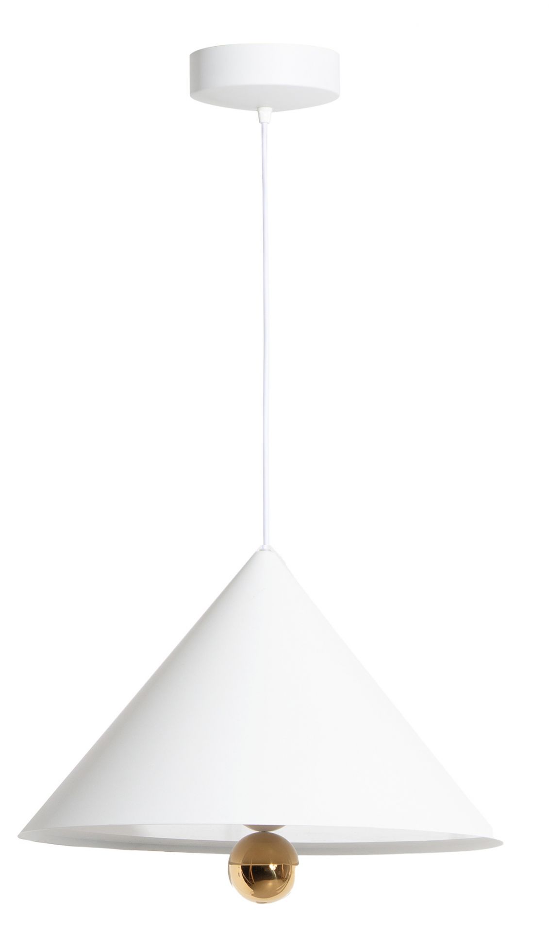 Cherry Pendant light Lampe à suspendre L Petite Friture Blanc