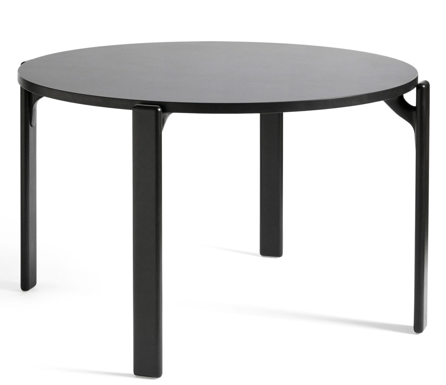 Rey Table Hay Noir profond laque à base d'eau / Stratifié Vulcano