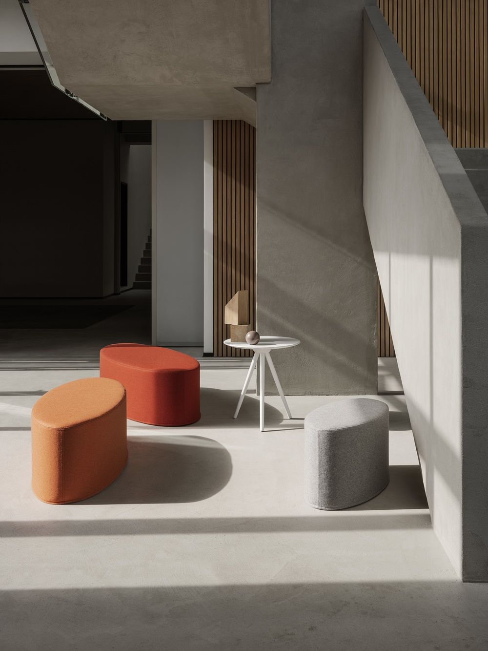 Bon Bon Pouf Tabouret grand Softline