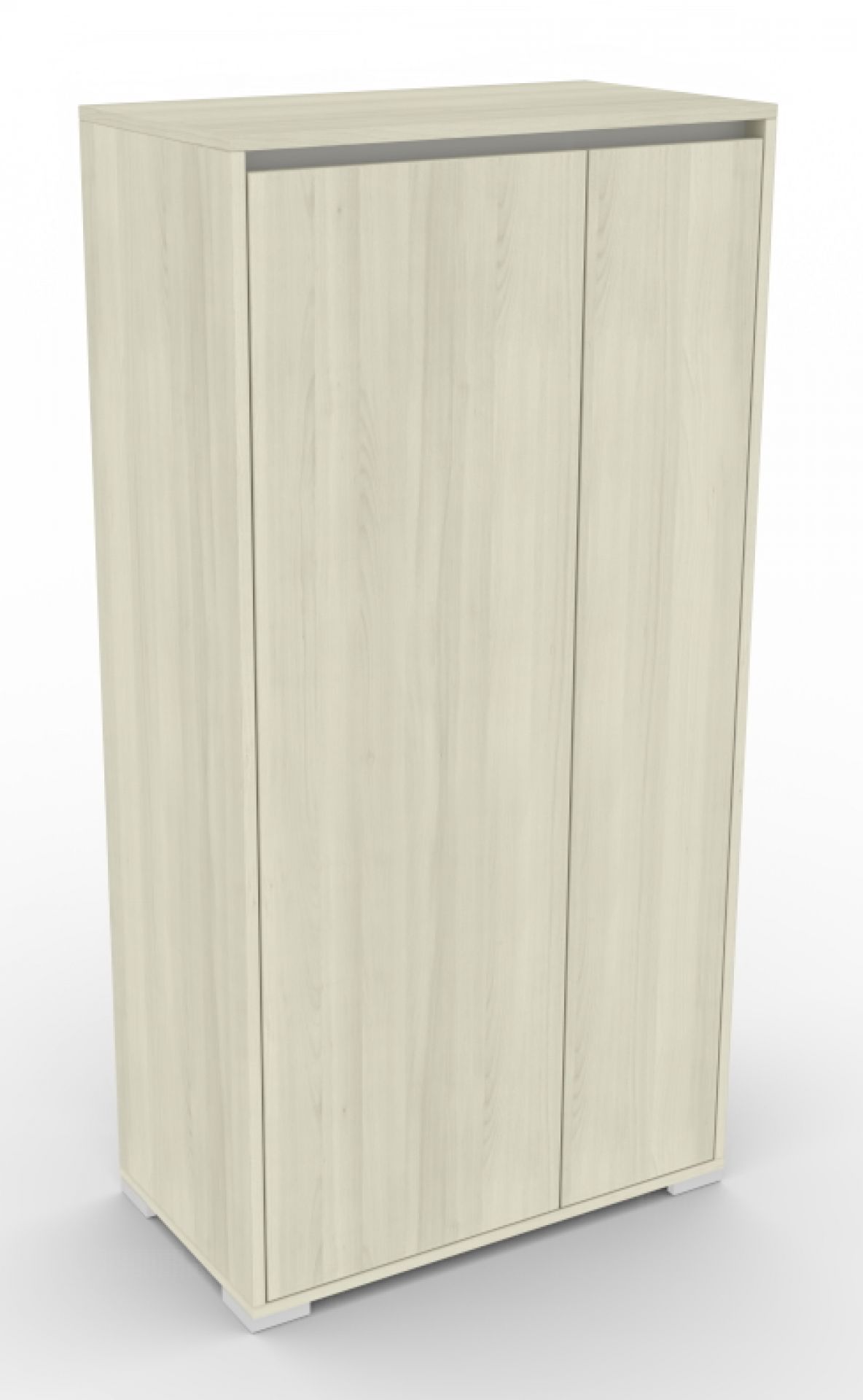 Heller Palmberg Garderobenschrank mit zwei Türen für Büro und Arbeitszimmer. Büromöbel zur Aufbewahrung.