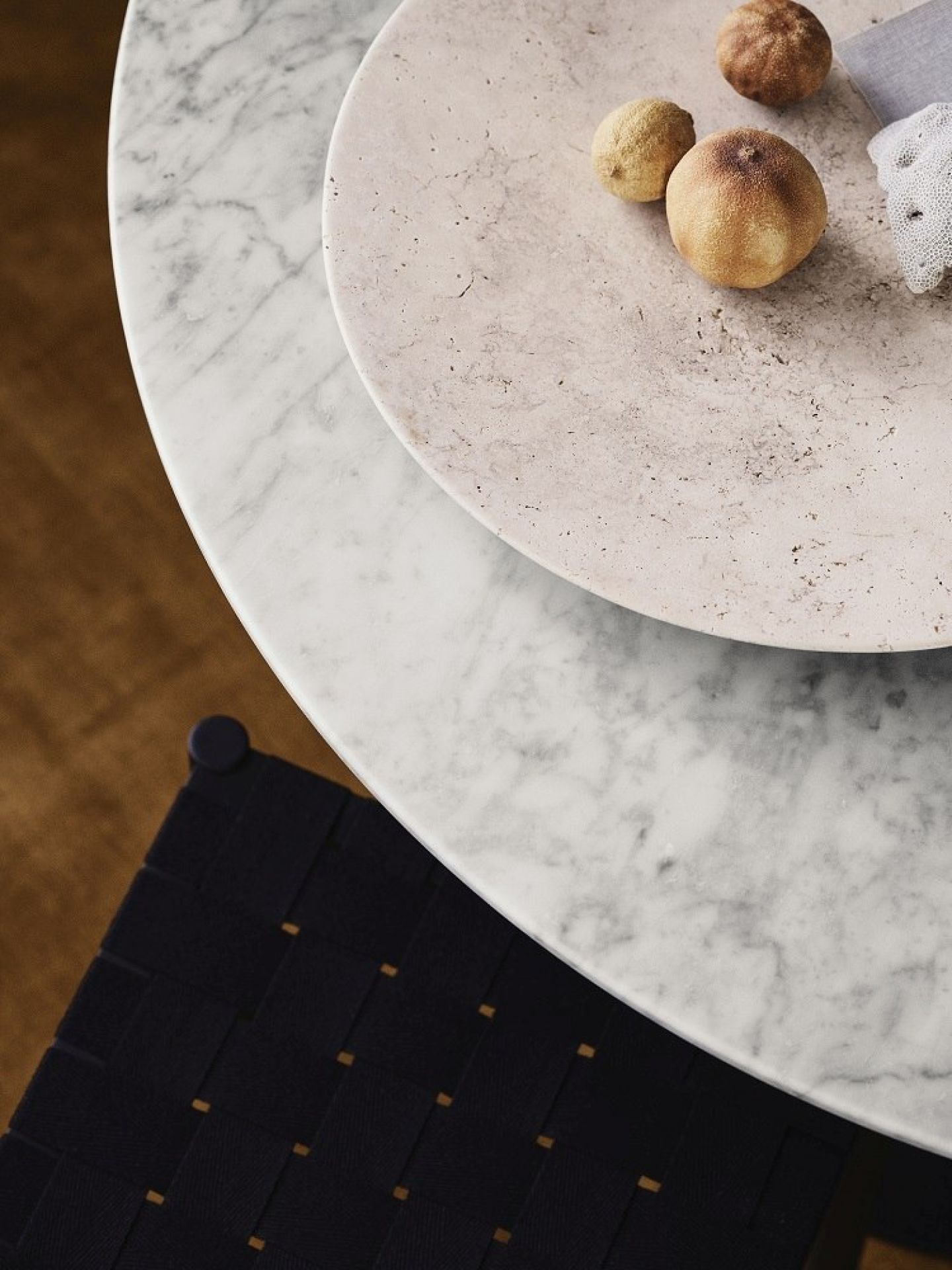 Collect Plate SC55 Bol Travertine AndTradition