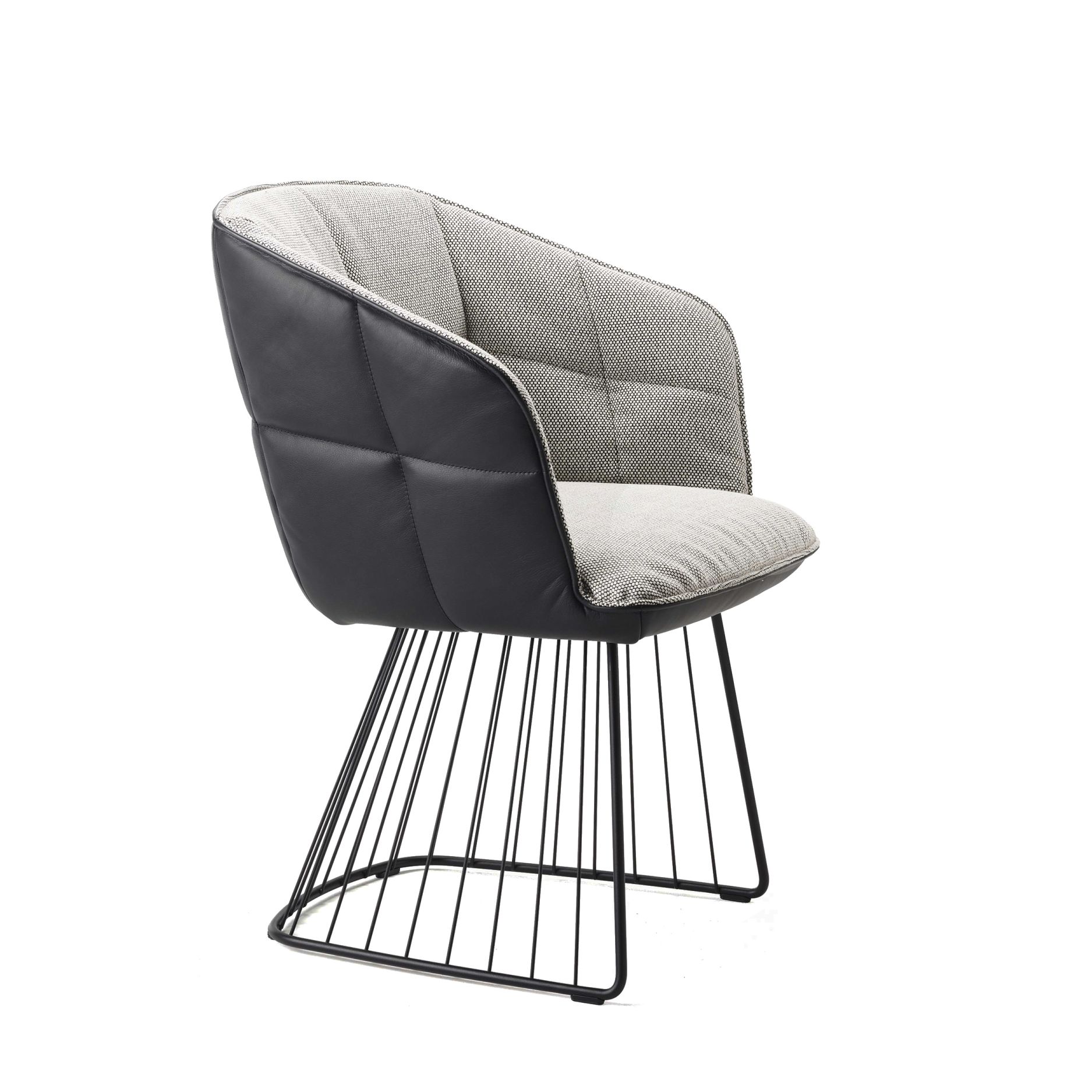 Marla chaise à accoudoirs hauts Freifrau Manufaktur 