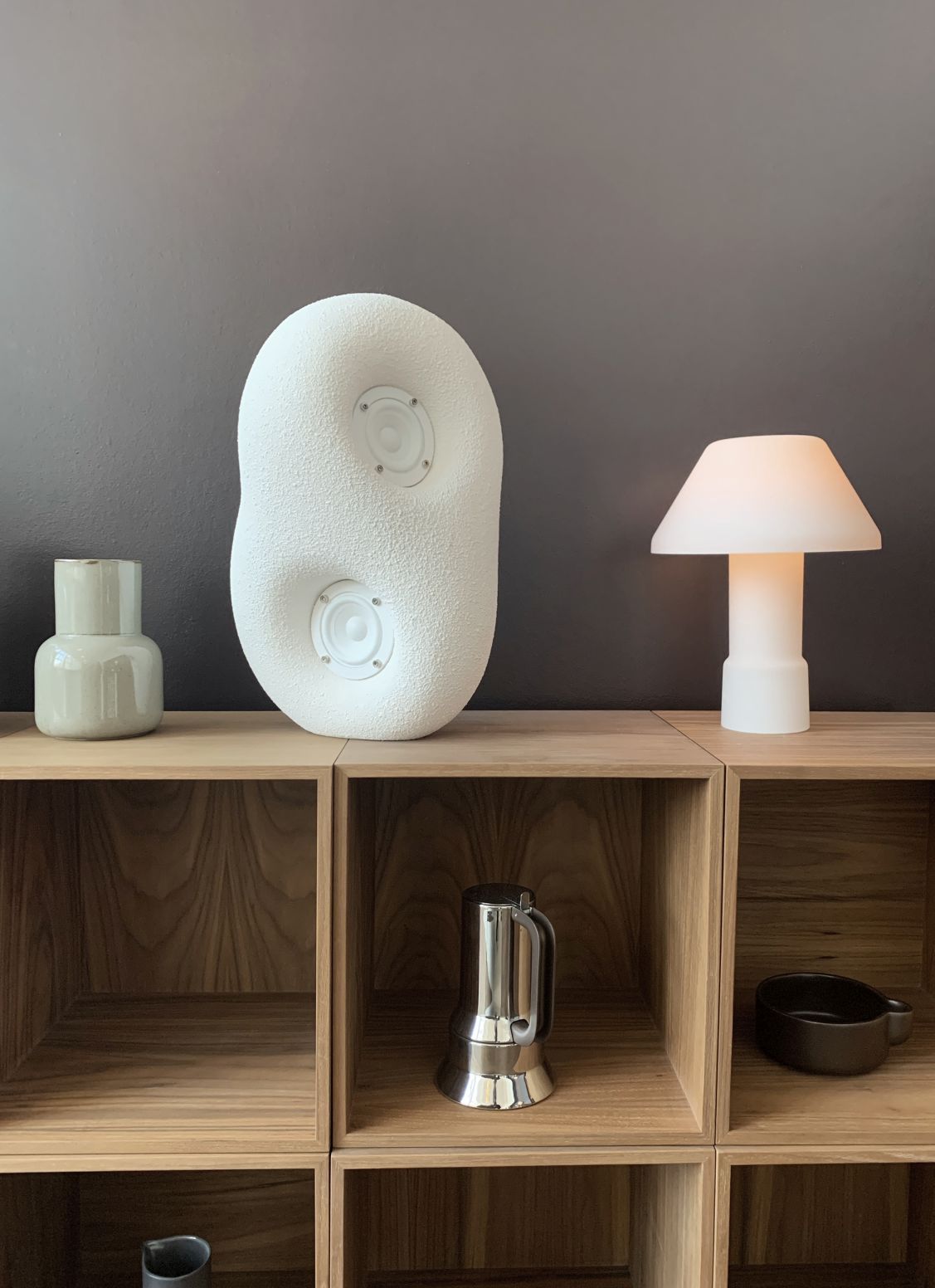 Sculpture acoustique Haut-parleur Transparent