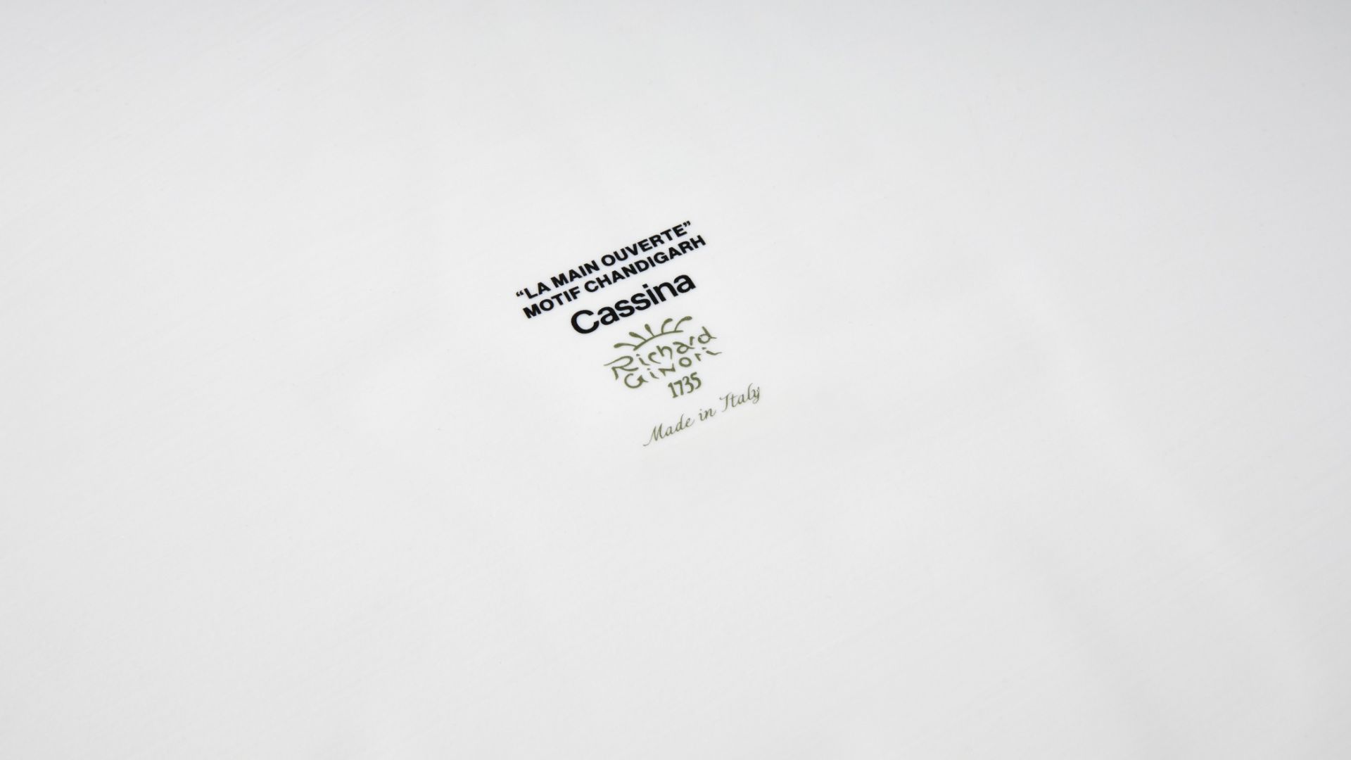 Collection Chandigarh plateau Cassina
