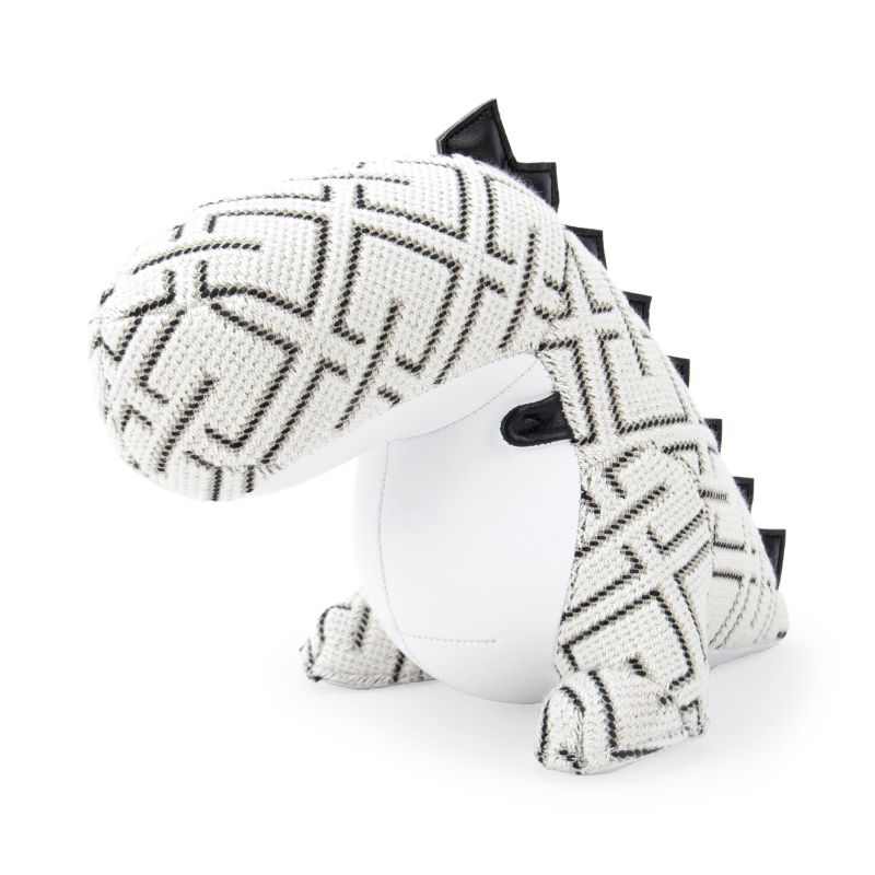 Serre-livres dinosaure Bobo Grid Blanc Züny x KVADRAT