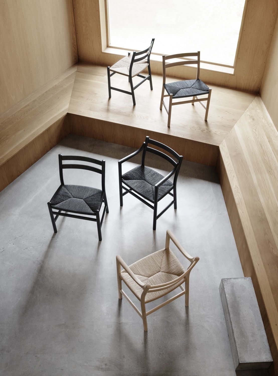 CH46 Armchair Chaise à accoudoirs Carl Hansen & Søn