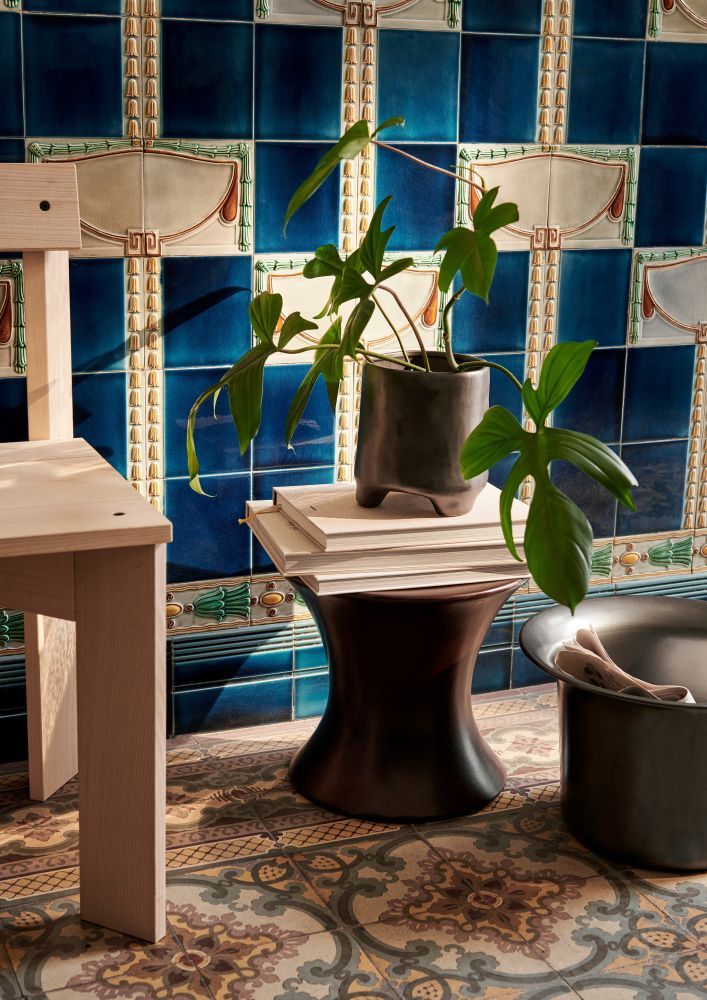 Spin Stool Tabouret Marron Ferm Living