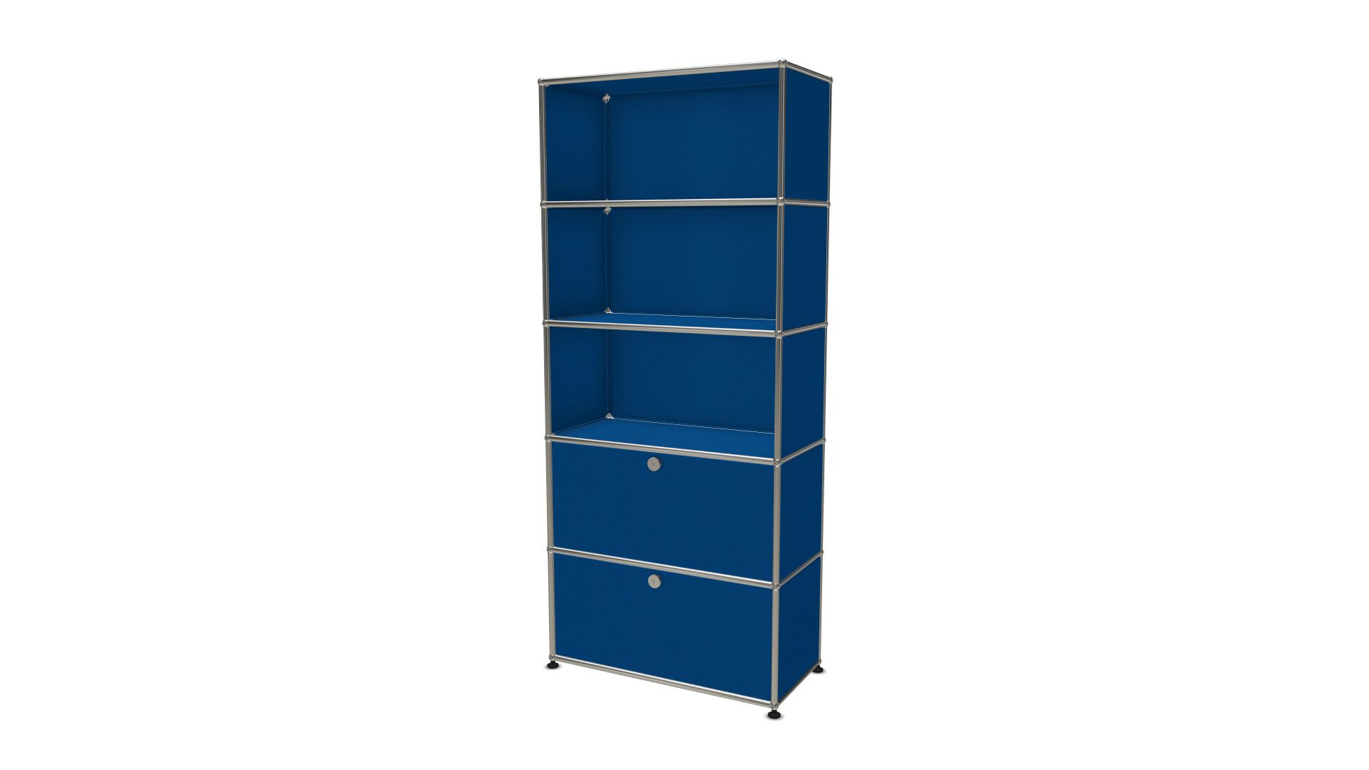 USM Haller Kombischrank enzianblau