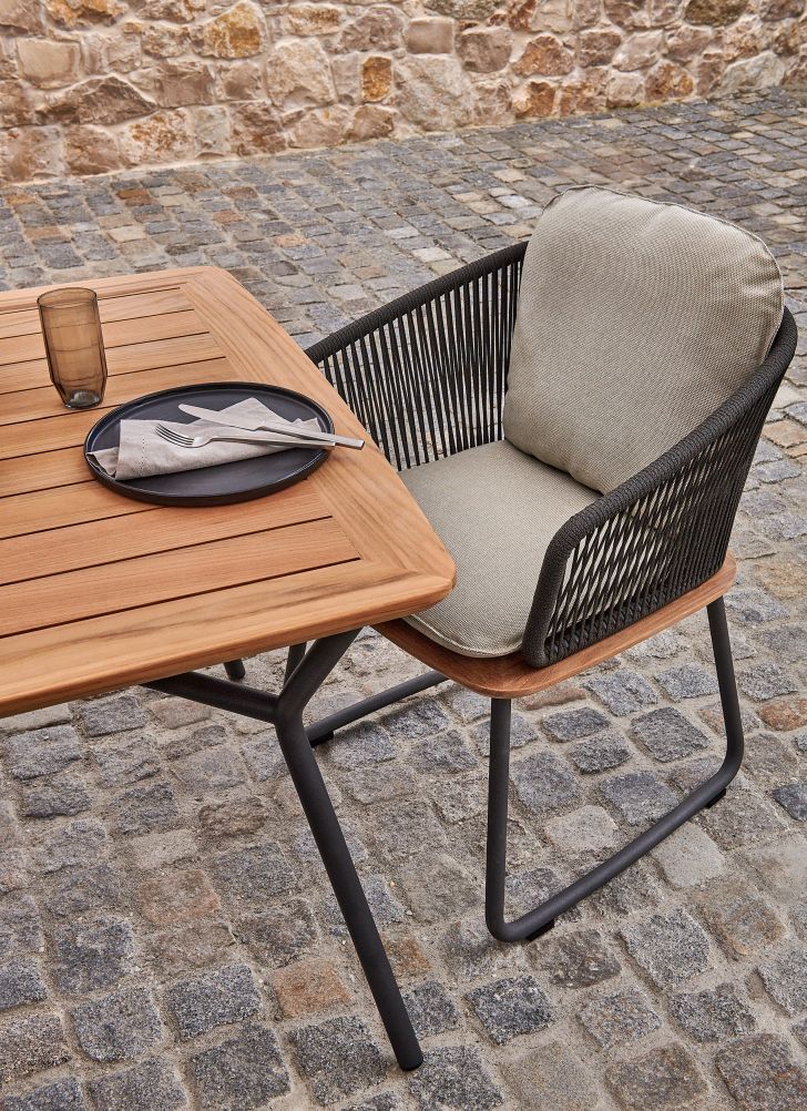 Denia Outdoor Table à manger en teck Weishäupl