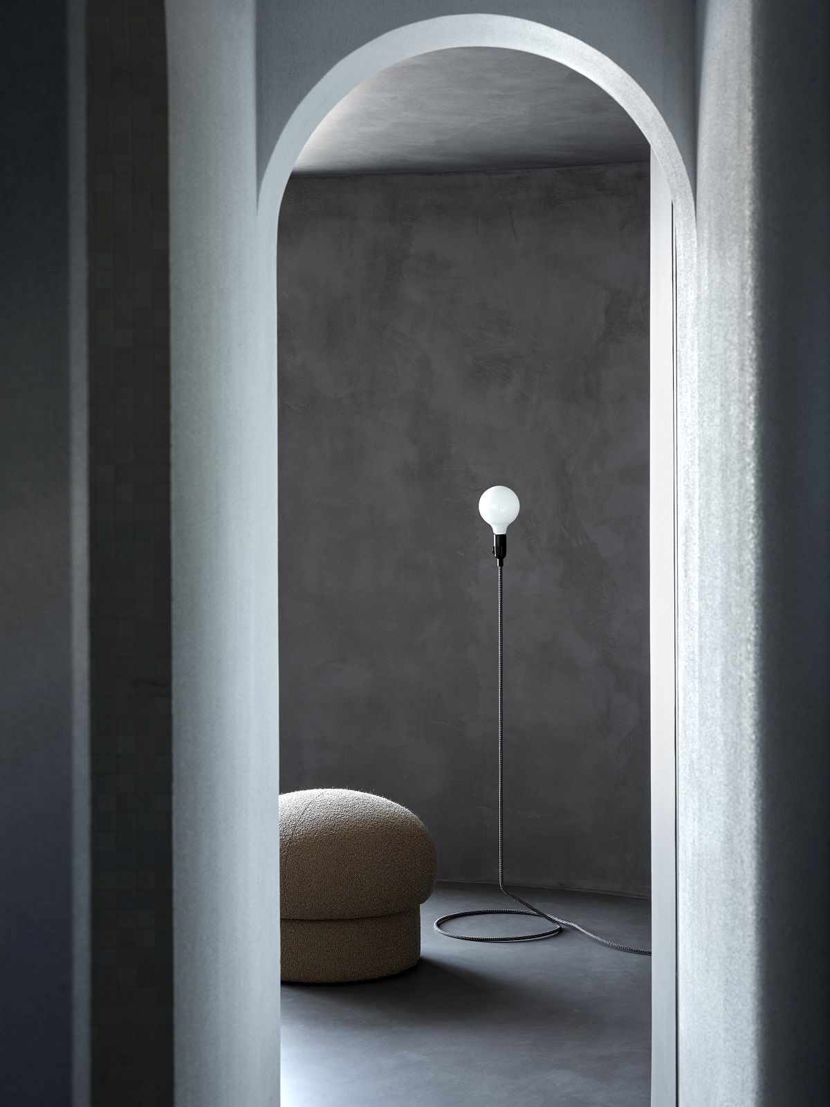Uno Pouf Tabouret 65 cm Design House Stockholm