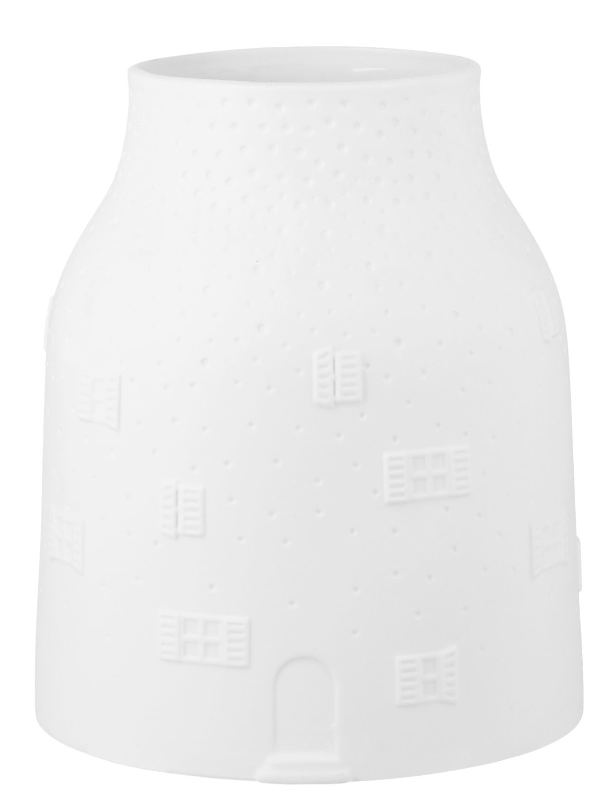 Vase Maison d'hiver Petite roue