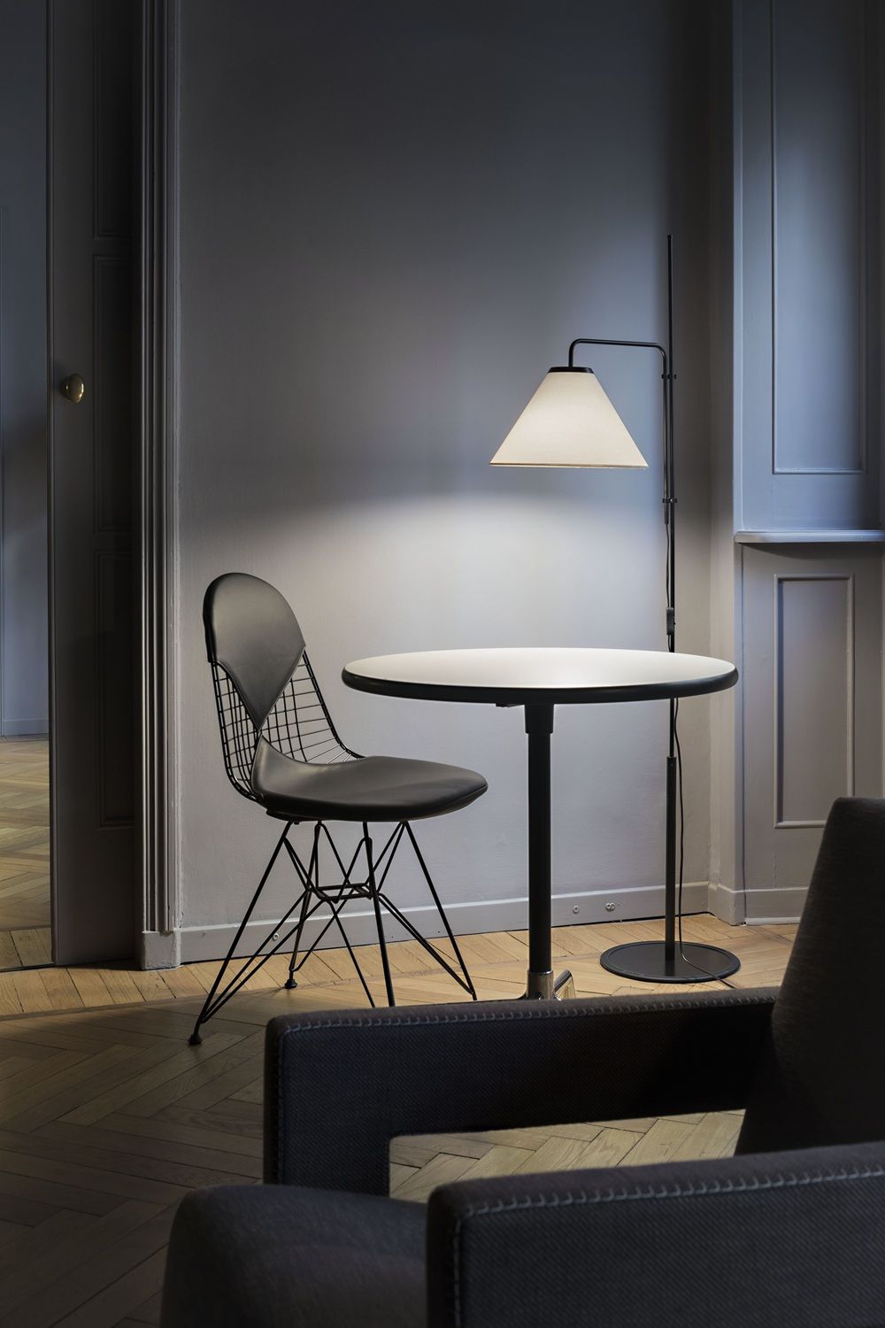 Funiculi Fabric lampadaire marset