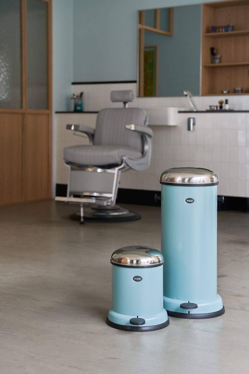 Henri Teal Pedal bin Poubelle à pédale 4L LIMITED EDITION Vipp