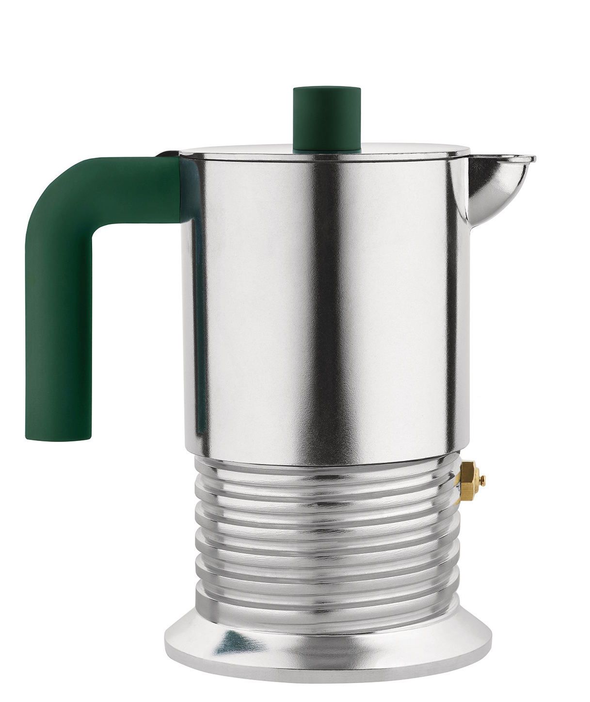 Machine à expresso PM01/3 AGR Vite pour 3 tasses, verte Alessi