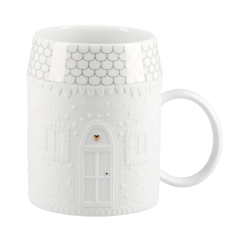 Mug maison, roues en pain d'épice