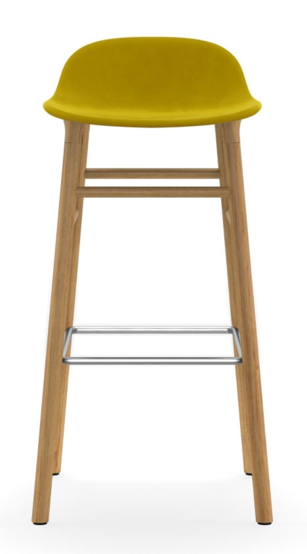Form Barstool tabouret de bar H 75 cm Chêne Rembourré Normann Copenhagen